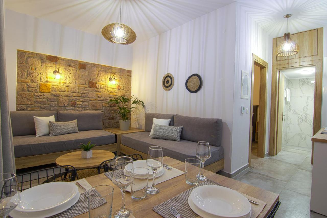 Onar Limnos II Luxury Apartments Moúdhros Eksteriør billede
